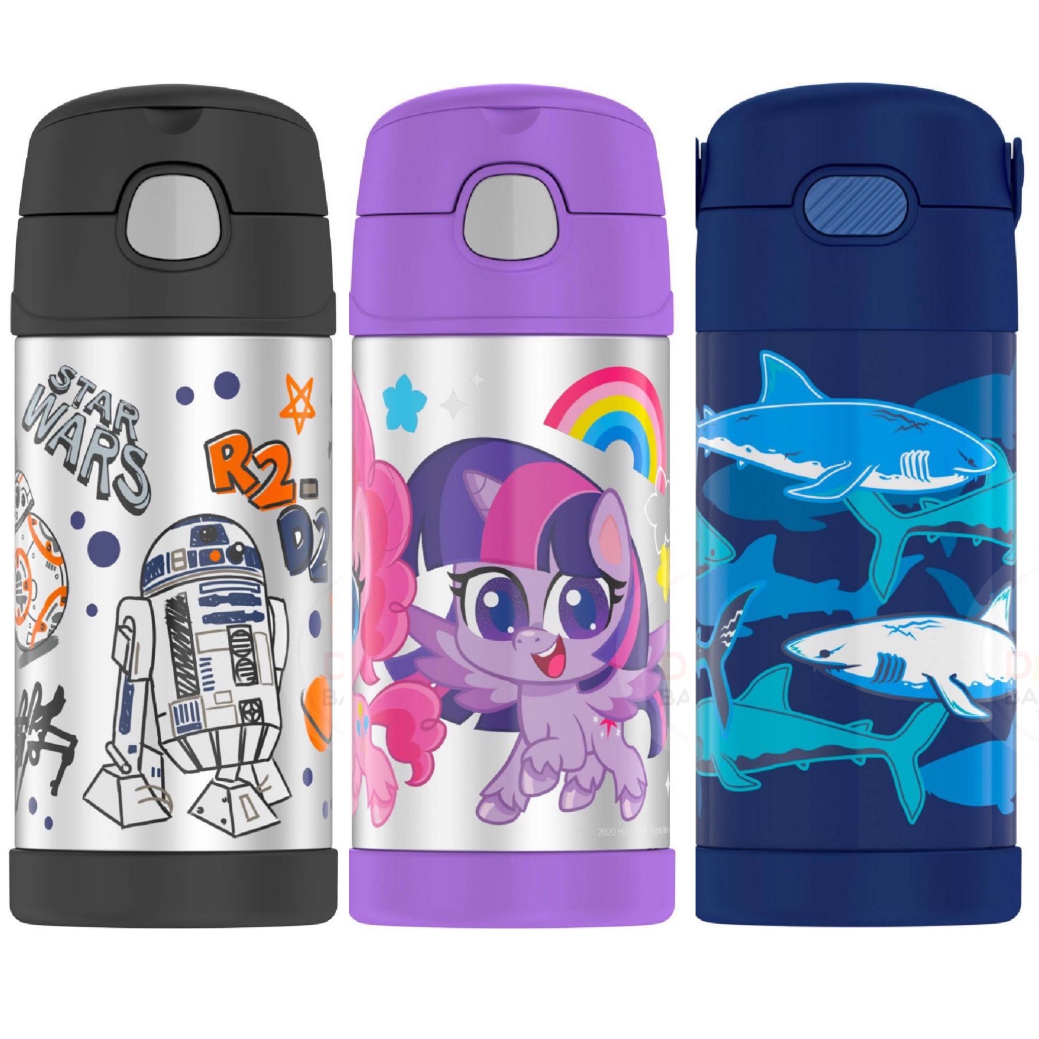 กระติกน้ำสเตนเลสรักษาอุณหภูมิ Thermos Star Wars FUNtainer Vacuum Insulated Stainless Steel Bottle 12OZ with Bali Handle (2020)
