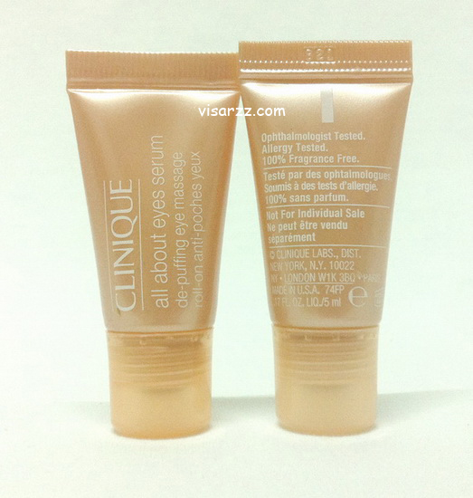 (Tester) Clinique All About Eyes Serum Roll-On 5 mL เซรั่มดูแลผิวรอบดวงตา แก้ปัญหาความหมองคล้ำ และคืนความรู้สึกสดชื่น แลดูกระจ่างใสแก่ผิวรอบดวงตา