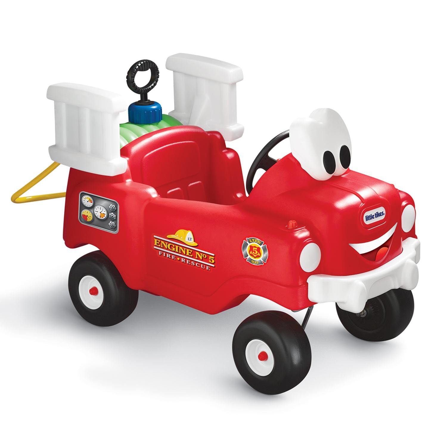 รถดับเพลิงขาไถพร้อมสายฉีดน้ำ Little Tikes Spray & Rescue Fire Truck