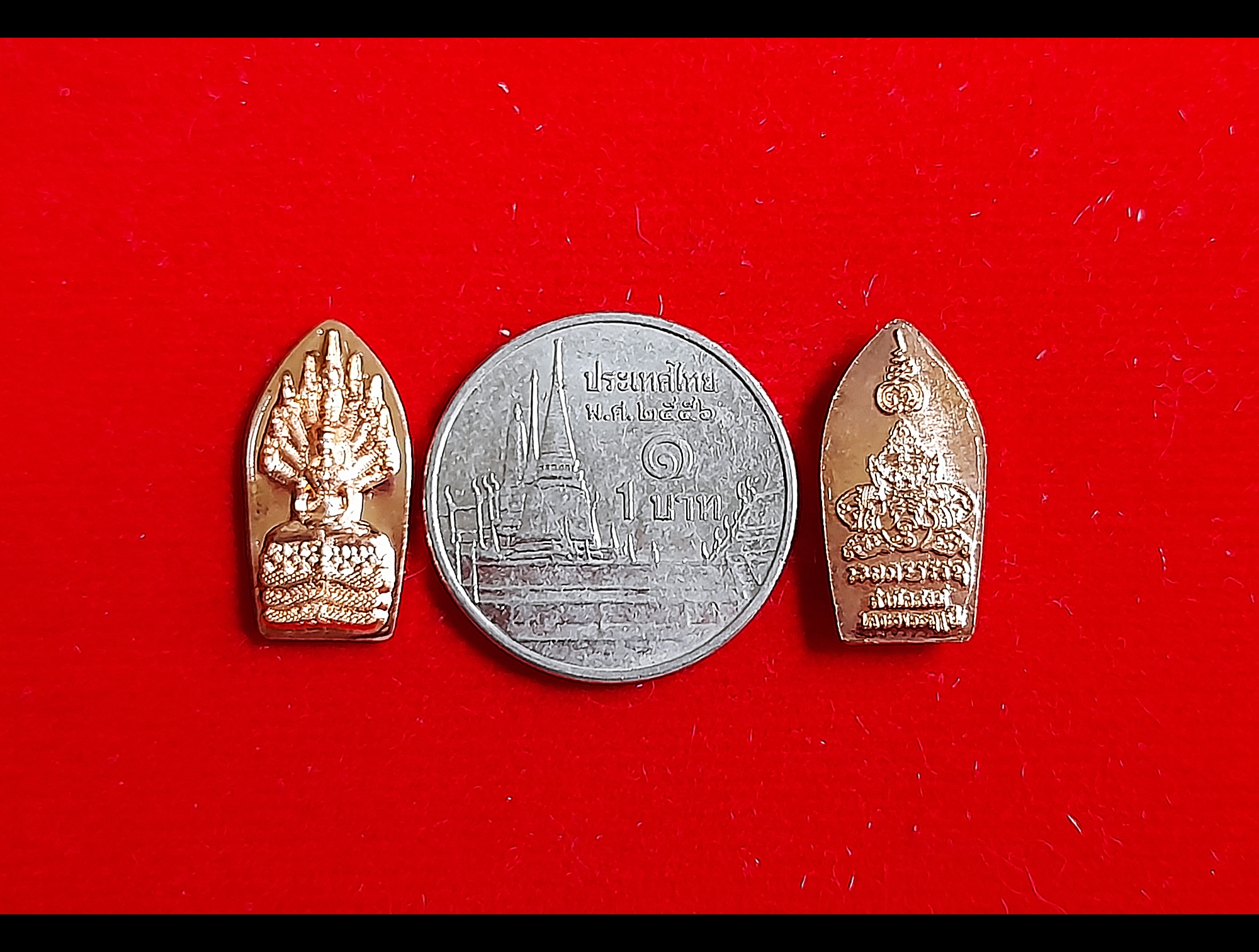 เหรียญพระนาคปรก(พญานาคปรก9หัว) หลัง พระราหู (#เสาร์กับราหู#เป็นคู่มิตร#หนุนเสริมกัน) เนื้อทองแดง(ผสมชนวน) (ขนาดเล็ก) ปี2564 - หลวงพ่อเล็ก วัดท่าขนุน