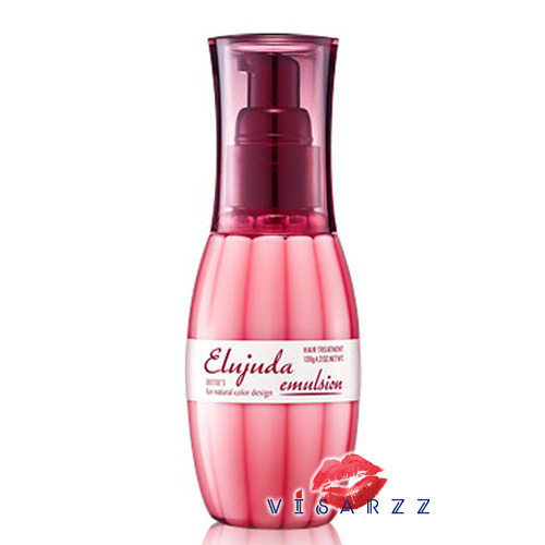 Milbon Elujuda Emulsion 120g เพิ่มความชุ่มชื้น มีน้ำหนัก ให้ผมเส้นเล็กที่ชี้ฟู อิมัลชันน้ำนมบำรุงผมก่อนผ่านความร้อนแบบไม่ต้องล้างออก มีเคราติน บำรุงผมให้แข็งแรก ถนอมผมจากความร้อนพร้อมเติมสารบำรุงให้ผมสวย นุ่มลื่น ไม่หวั่นไม่ว่าจะทำทรงไหน พร้อมกลิ่นหอมอ่อน