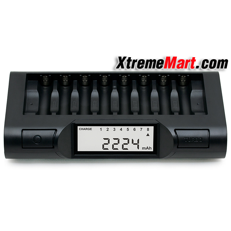 เครื่องชาร์จแบตเตอรี่ PowerEX MH-C980 8-Cell Smart Charger for AA / AAA NiMH / NiCD Batteries