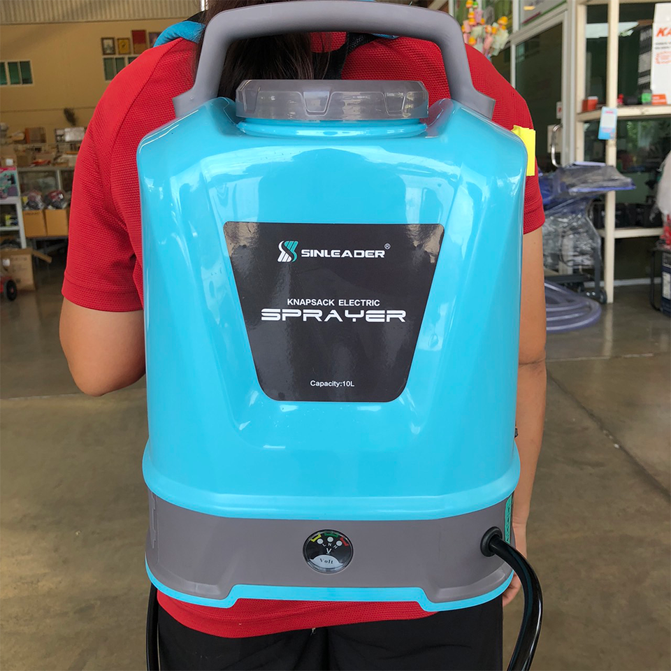 ถังพ่นยาแบตเตอรี่ลิเธียม 10L SINLEADER