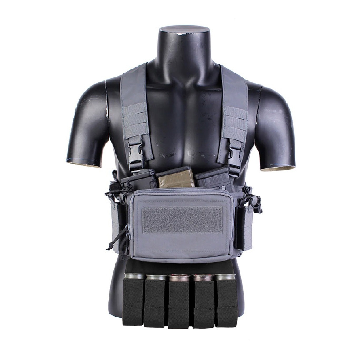 🇹🇭⫸ กระเป๋าเสริมติดเวส 40 mm 5 banger hanger [ TR009GP ]