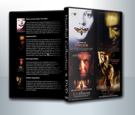 Hanibal Collection : The Silence of the Lambs, Red Dragon, Hannibal Rising 4 ภาค