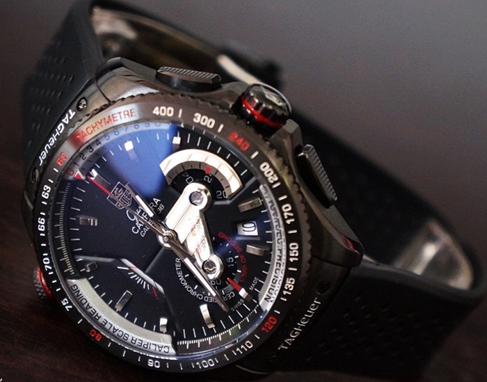 นาฬิกา Tag Heuer Grand Carrera Calibre 36 PVD เกรด Mirror สายซิลิโคน สุดยอดแห่งนวัตกรรมขั้นเทพ