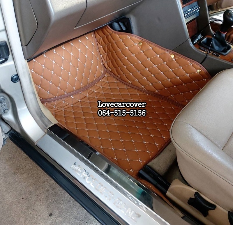 พรมเข้ารูปรถยนต์ Benz C180 W202 สีน้ำตาลเข้ม