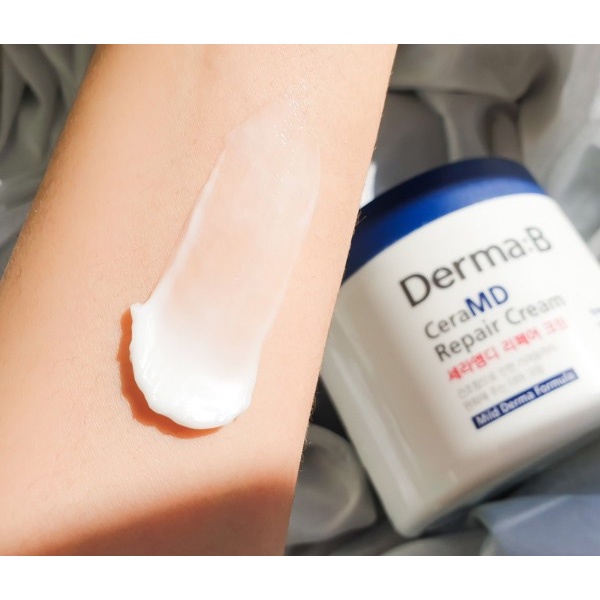 (ครีมกระปุก 430mL) Derma B CeraMD Repair Cream เดอม่าบี ครีมให้ความชุ่มชื้น เหมาะกับผิวแห้งเป็นขุย สูตรอ่อนโยนเหมาะสำหรับผิวแพ้ง่าย ระคายเคืองง่าย วี่ติดอาบน้ำอุ่นจนขาลอกคัน ตัวนี้เอาอยู่ค่ะ