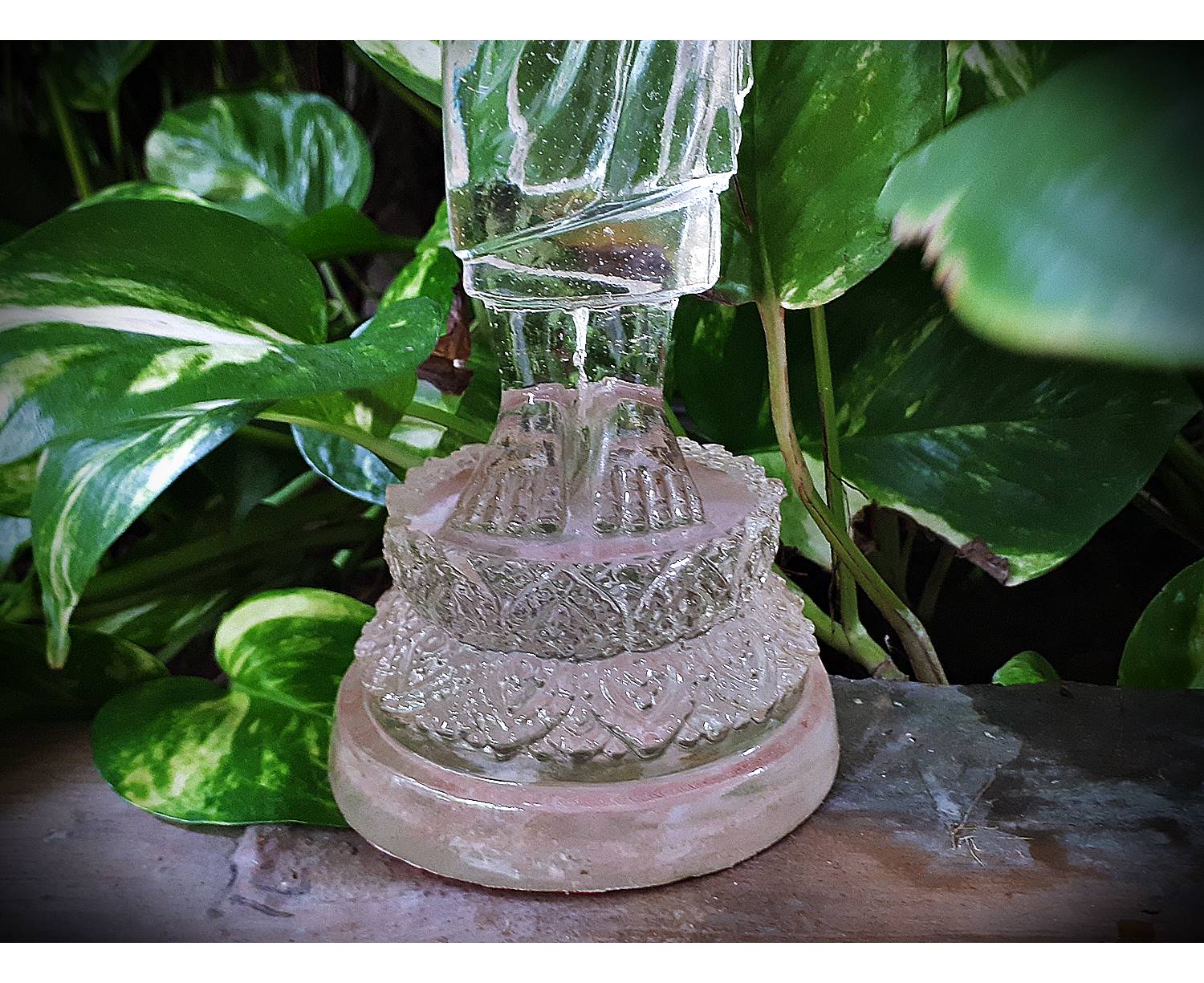 รูปหล่อ หลวงพ่อไหลมาเทมา(พระพุทธรูป สมเด็จองค์ปฐม ปาง อุ้มบาตร) เนื้อเรซิ่นใส - (เข้าพิธีปลุกเสกที่ วัดพันท้ายนรสิงห์) ปี2562 #รับประกันแท้