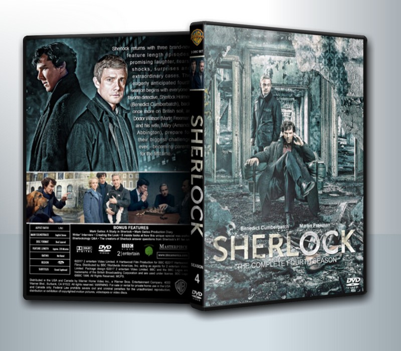 Sherlock Season 4 Four ( 1 DVD )