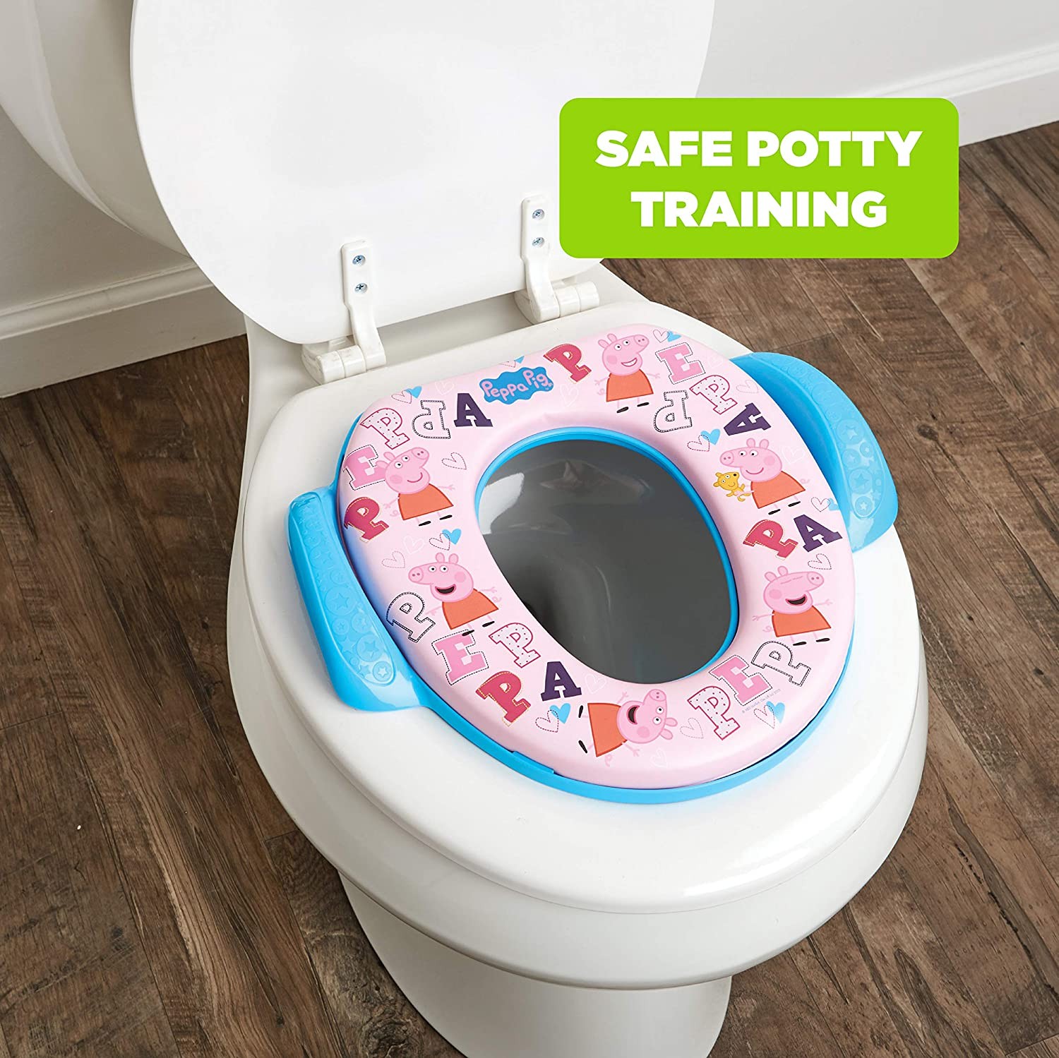 อุปกรณ์รองนั่งชักโครกสำหรับเด็ก Ginsey Peppa Pig Soft Potty Seat (2021)