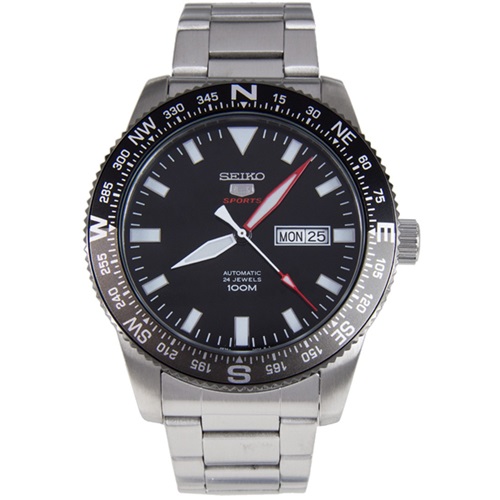 SEIKO SPORTS 5 Automatic นาฬิกาข้อมือผู้ชาย สายสแตเลส รุ่น SRP669K1