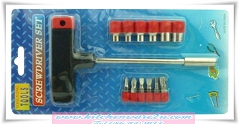 P06687 เครื่องมือช่างตัวที 13 ชิ้น ลังละ 120 ชุด HY-151-7 (เฉลี่ย 15 บาท/ชุด)