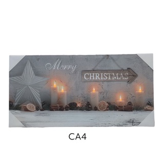 ภาพแคนวาสตกแต่งผนังมีไฟLEDในตัวขนาด30×60ซม.