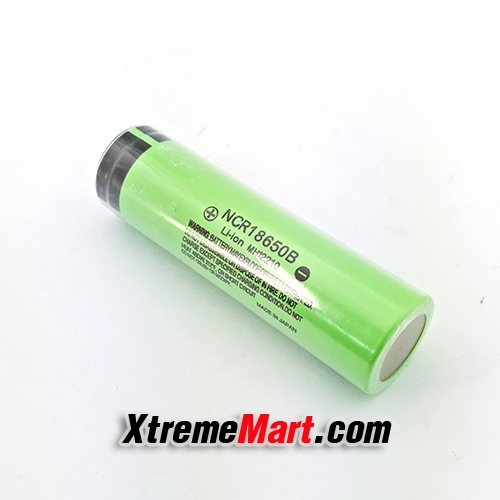 แบตเตอรี่ Panasonic NCR18650B ความจุเต็ม 100% Rechargeable 3400mAh 3.7V 18650 Lithium Batteries หัวนูน (ก้อนละ)