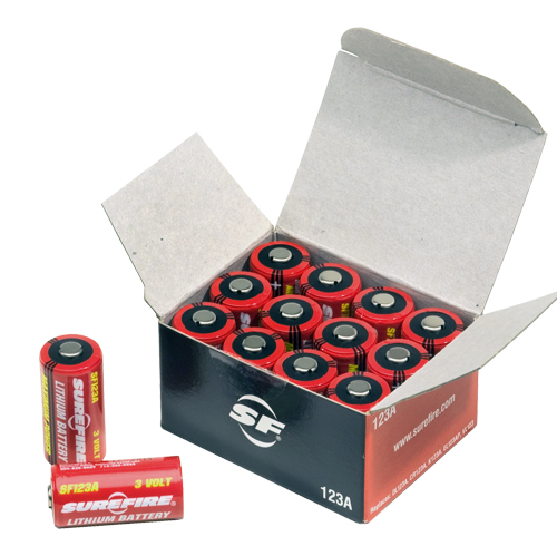 แบตเตอรี่ลีเธี่ยม SUREFIRE Lithium Battery CR123A SF123A 3V