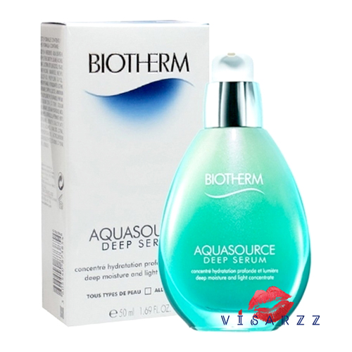 (ลดพิเศษ 30%) Biotherm Aquasource Deep Serum 50 mL เซรั่มเนื้อเข้มข้นที่มีปริมาณ Life Plankton และ Mannose เข้มข้นขึ้นเป็น 3 เท่า ช่วยเติมน้ำหล่อเลี้ยงสู่ผิวชั้นนอกถึง 5 ระดับ