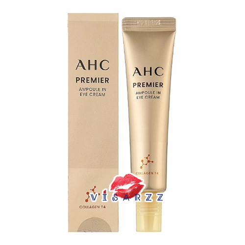 (สูตรใหม่ กล่องทอง) AHC Premier Ampoule in Eye Cream 12mL Season 11 หลอดสีทอง ครีมบำรุงจากเกาหลี