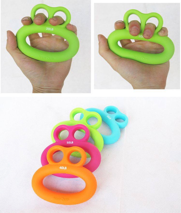 พร้อมส่ง**Silicone Ring Hand Exerciser ซิลิโคน บริหารมือ ทรงแหวน PSC1068