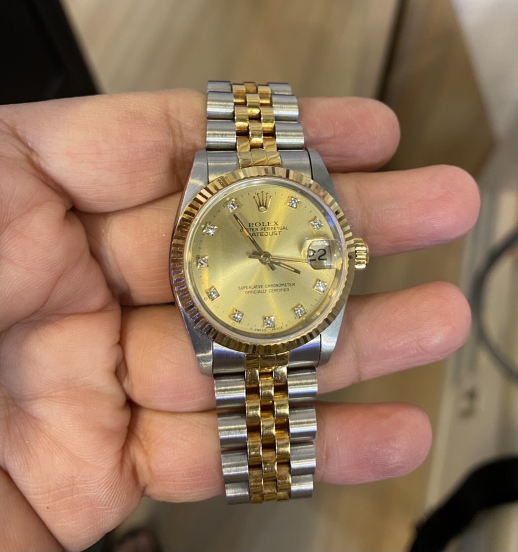 Rolex Datejust 31mm. Diamond 18k