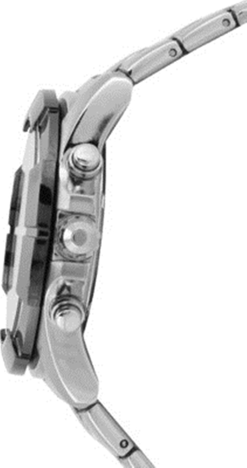 Seiko Lord Chronograph Black Dial Stainless Steel Mens Watch SNDE69P1