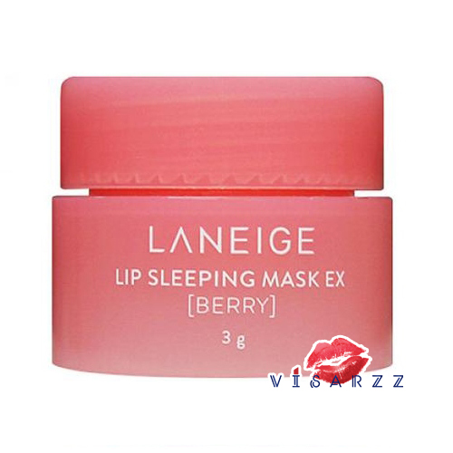 Laneige Lip Sleeping Mask Ex (Berry) 3g มาส์กบำรุงริมฝีปากสูตรเข้มข้น ช่วยฟื้นคืนผิวให้อวบอิ่ม เด้ง นุ่มเนียนยิ่งขึ้น