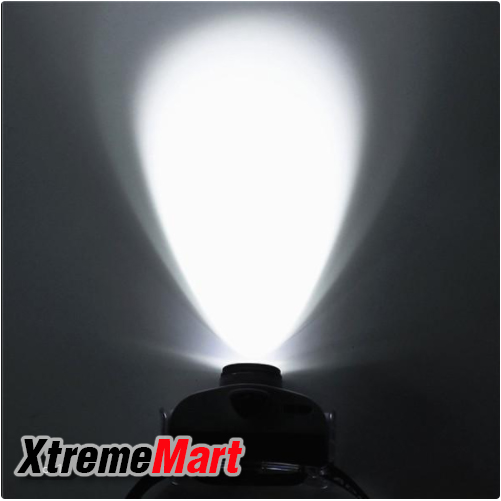 ไฟฉายคาดหัวซูมได้ หลอด LED XM-L2 + Red LED x 2 มีระบบมือโบกเปิด-ปิด USB Rechargeable Mini Headlight (ชุดละ)