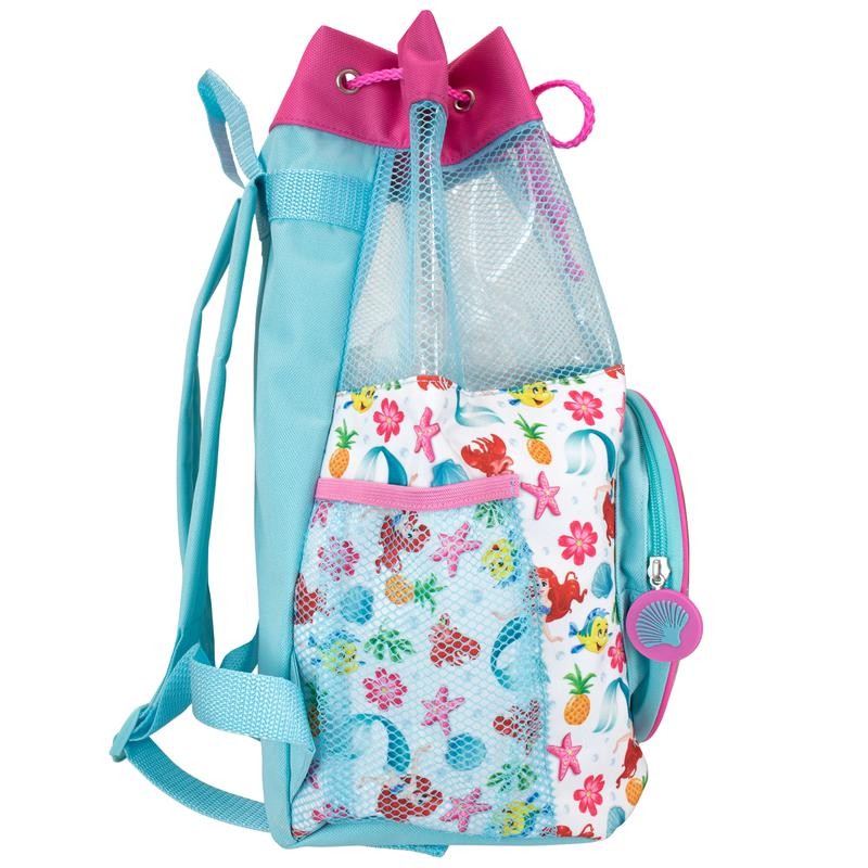 กระเป๋าสะพายเป้กันน้ำ Character UK Disney Ariel Swim Bags for Kids