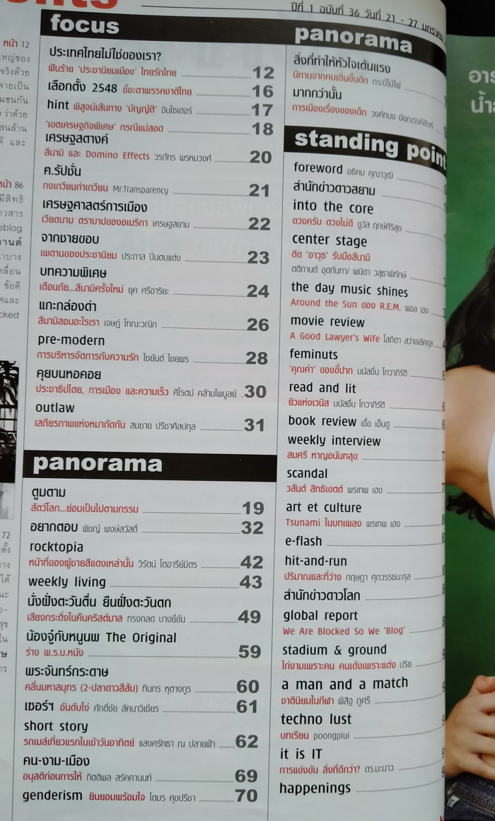 a day weekly ฉบับที่ 36