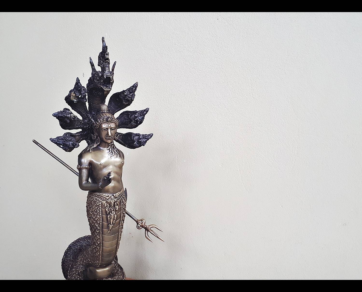 อาวุธ วชิราวุธ เนื้อทองเหลือง (ยาว15นิ้ว) - (งานสั่งทำใหม่ ตามออร์เดอร์)