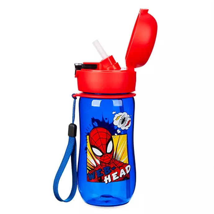 กระติกน้ำแบบหลอดกดเด้งสำหรับเด็ก Disney Spider-Man Flip-Top Canteen (2019)