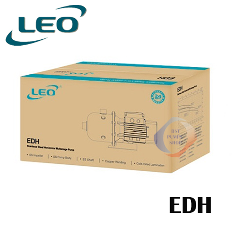 LEO EDH ปั้มน้ำหอยโข่งสแตนเลสหลายใบพัด