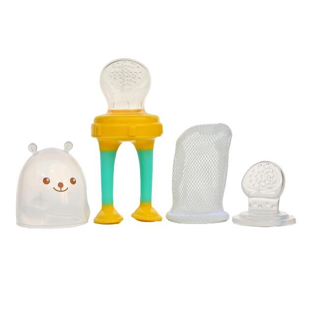 ชุดป้อนผลไม้สุดคุ้ม Ange Kobi Baby Fruits Feeder (Mint Green)