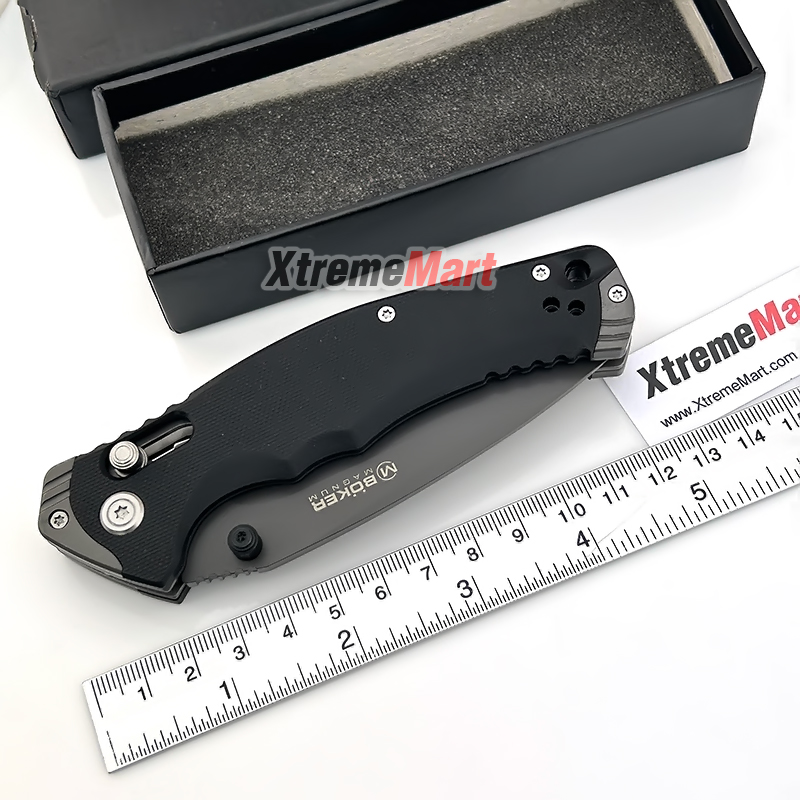 มีดพับ Boker Magnum 8Cr14Mov pocket Hunting knives Multi outdoor Camping Folding