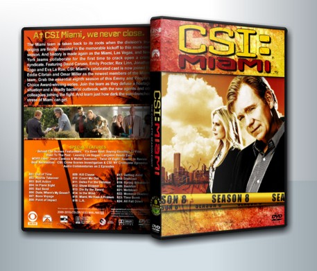 CSI Miami Season 8 ไขคดีปริศนาไมอามี่ ปี 8 ( 7 DVD )