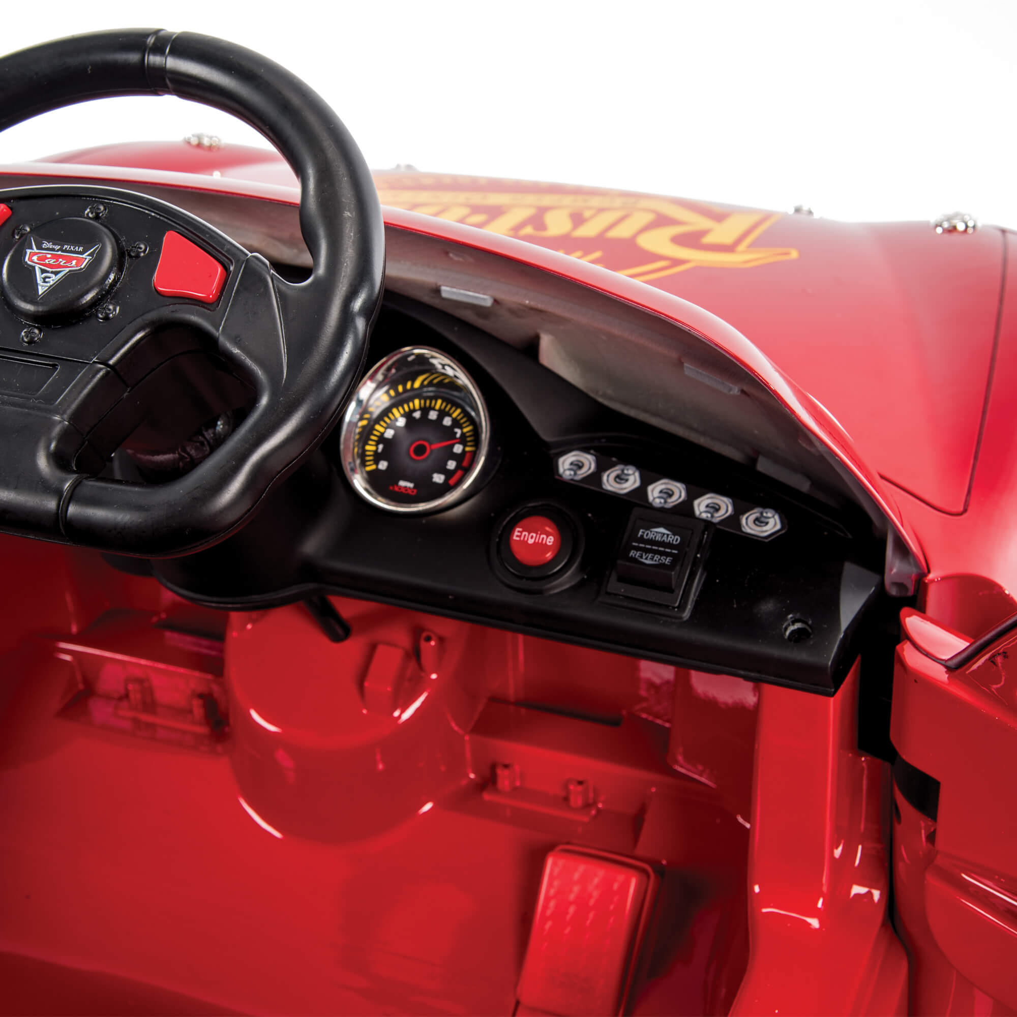 รถแบตเตอรี่สุดเท่ห์สำหรับเด็ก Huffy Disney Cars 3 Lightning McQueen 6V Battery-Powered Ride-On