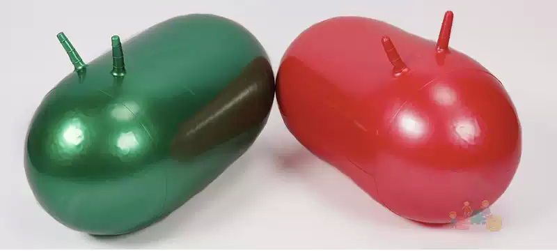 ทรงถั่ว ลูกบอลกายภาพบำบัด ฝึกการทรงตัว Peanut Ball with Pump