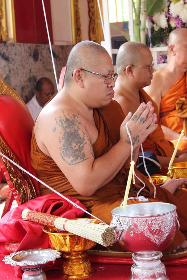 พญาครุฑ เนื้อทองทิพย์ หลวงปู่เส็ง วัดบางนา (ย้อนยุค) ปี2563