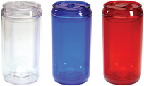 แก้วน้ำพลาสติกทรงกระป๋องแคน ขนาด 350 ML , แก้วน้ำพลาสติกทรงกระป๋อง แคน ขนาด 350 ML พรีเมี่ยม สกรีนโลโก้ได้ ขนาด 350 ml.