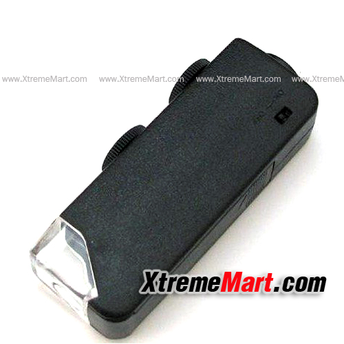 กล้อง Microscope ซูม 60X-100X with LED Illumination Light