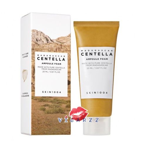 Skin1004 Madagascar Centella Ampoule Foam ขนาด 20mL โฟมทำความสะอาดอย่างอ่อนโยน พร้อมบำรุงผิวด้วยพลังของ Centella