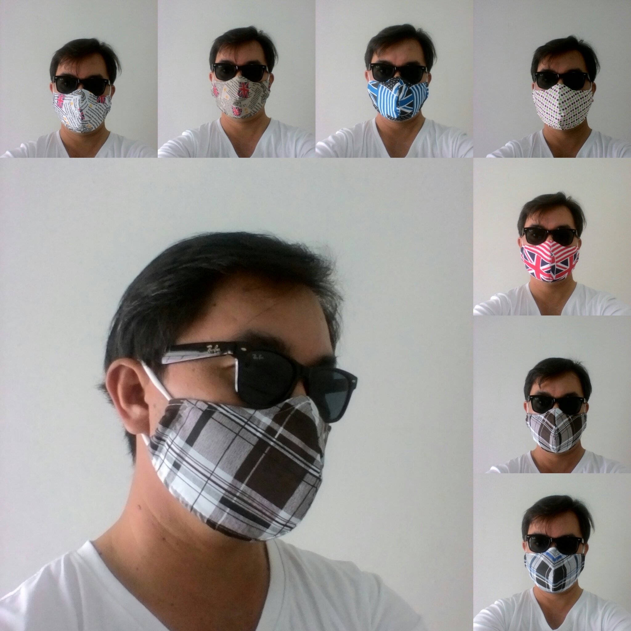 ผ้าปิดจมูก,หน้ากากอนามัยลายแฟชั่น