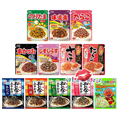 BBE.06/26 (ซองสีเขียวเข้ม 2.4g x 5 ซอง รสสาหร่ายวาซาบิ) ผงโรยข้าวญี่ปุ่น Nagatanian Furikake ผงโรยข้าวญี่ปุ่น เพิ่มความอร่อย และเพิ่มประโยชน์ให้มื้ออาหาร