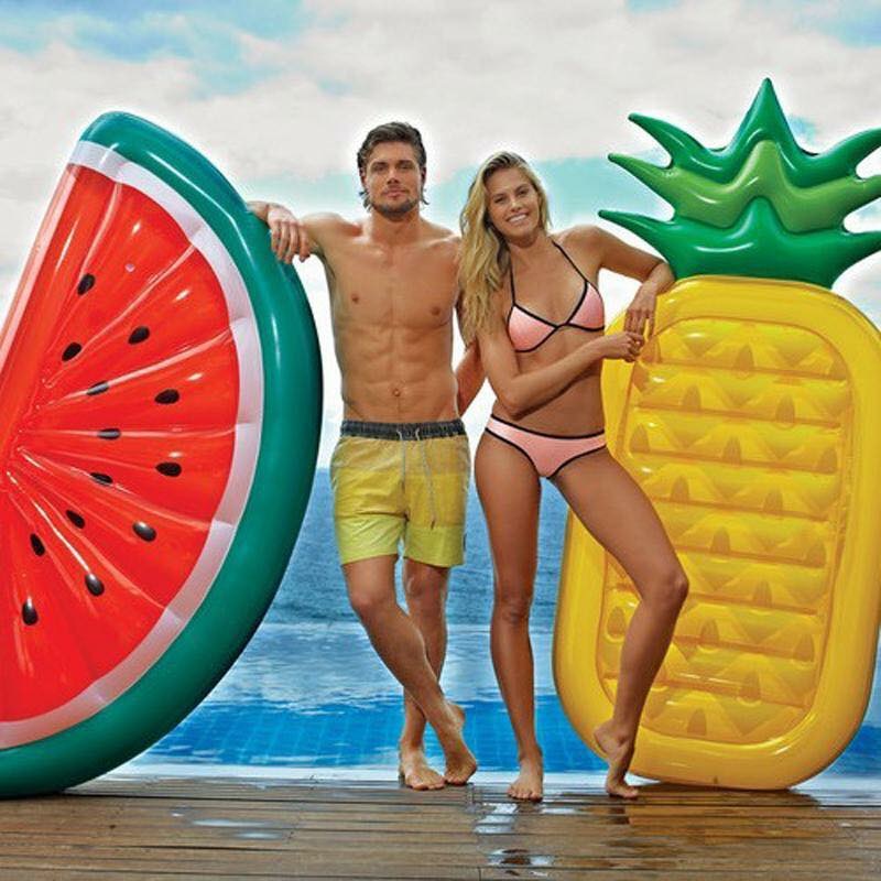 พูลโฟลทแพยางสับปะรด Pineapple Air Mattress