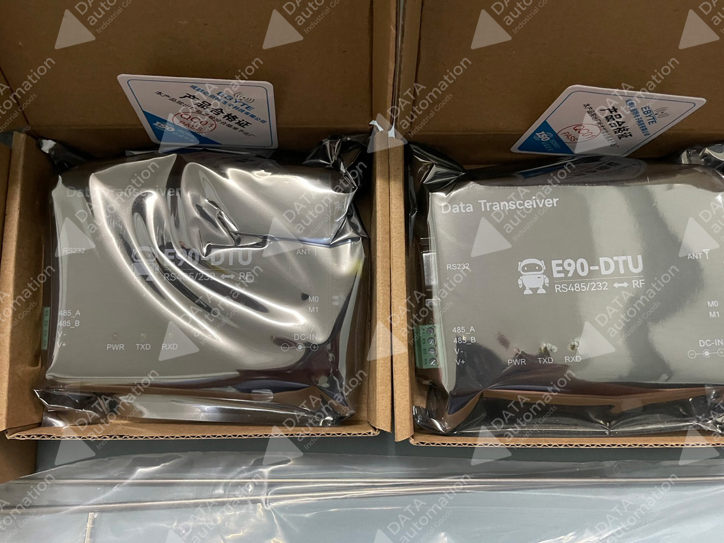 อุปกรณ์ส่งข้อมูลแบบไร้สาย E90-DTU(433L37) RS232/485 lora wirelss modem (รวมแหล่งจ่ายไฟ/เสาส่งแรงสูง