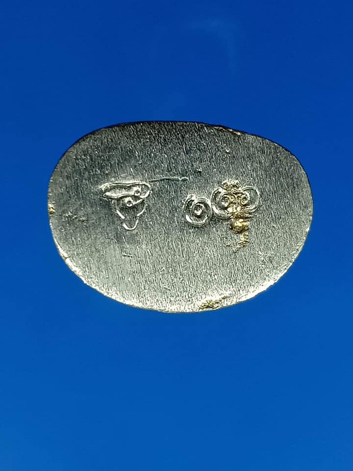 หนุมาน หลวงพ่อกวย วัดโฆสิตาราม(วัดบ้านแค) ชัยนาท (ขนาดลอยองค์ ย้อนยุค) ปี2561 เนื้อดีบุก รุ่นบารมีหลวงพ่อกวย61