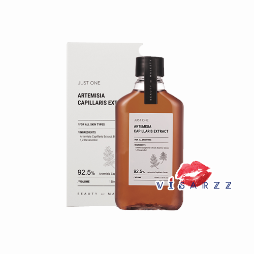 B.O.M. Just One Artemisia Capillaris Extract 150mL โทนเนอร์เน้นดูแลผิวที่มีปัญหาเป็นฝ้ากระ จุดด่างดำจากรอยสิว อ่อนโยนปราศจาก แอลกอฮอล์ พาราเบน พาราเบนค่ะ เหมาะกับผิวที่แพ้ง่าย ฟื้นฟูผิวให้กลับมาแข็งแรง