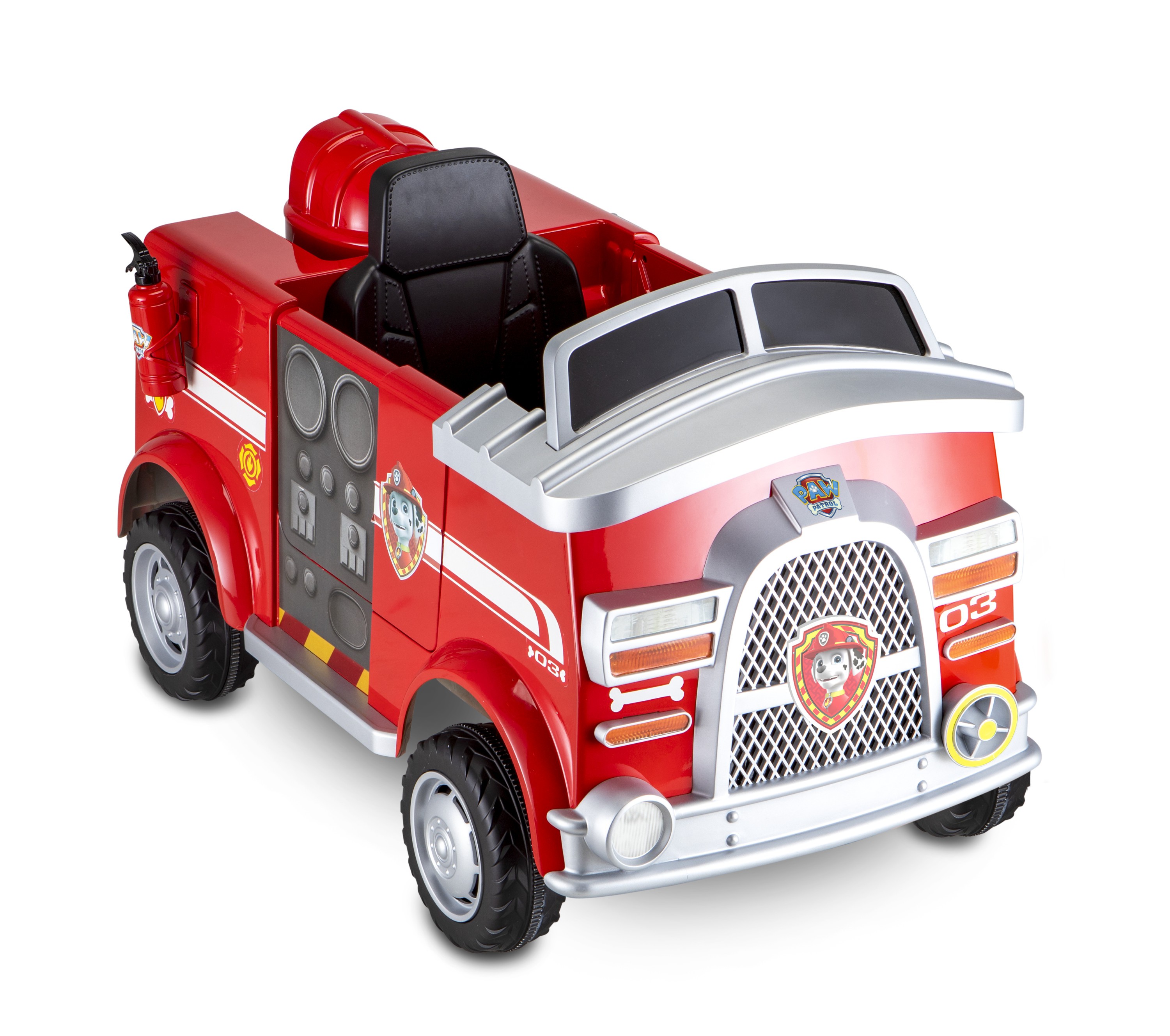 รถดับเพลิงแบตเตอรี่ Kid Trax Paw Patrol Marshall Fire Truck