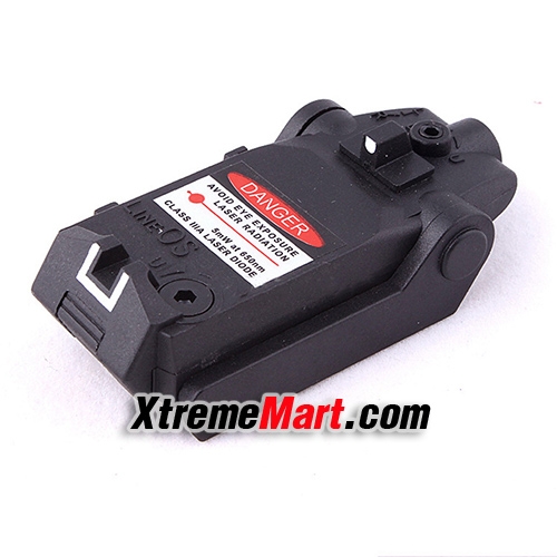 เลเซอร์ติดปืน Tactical Compact Pistol Hand Gun Red Laser Sight for Glock 17 18C 22 34 Series Low Base Mount