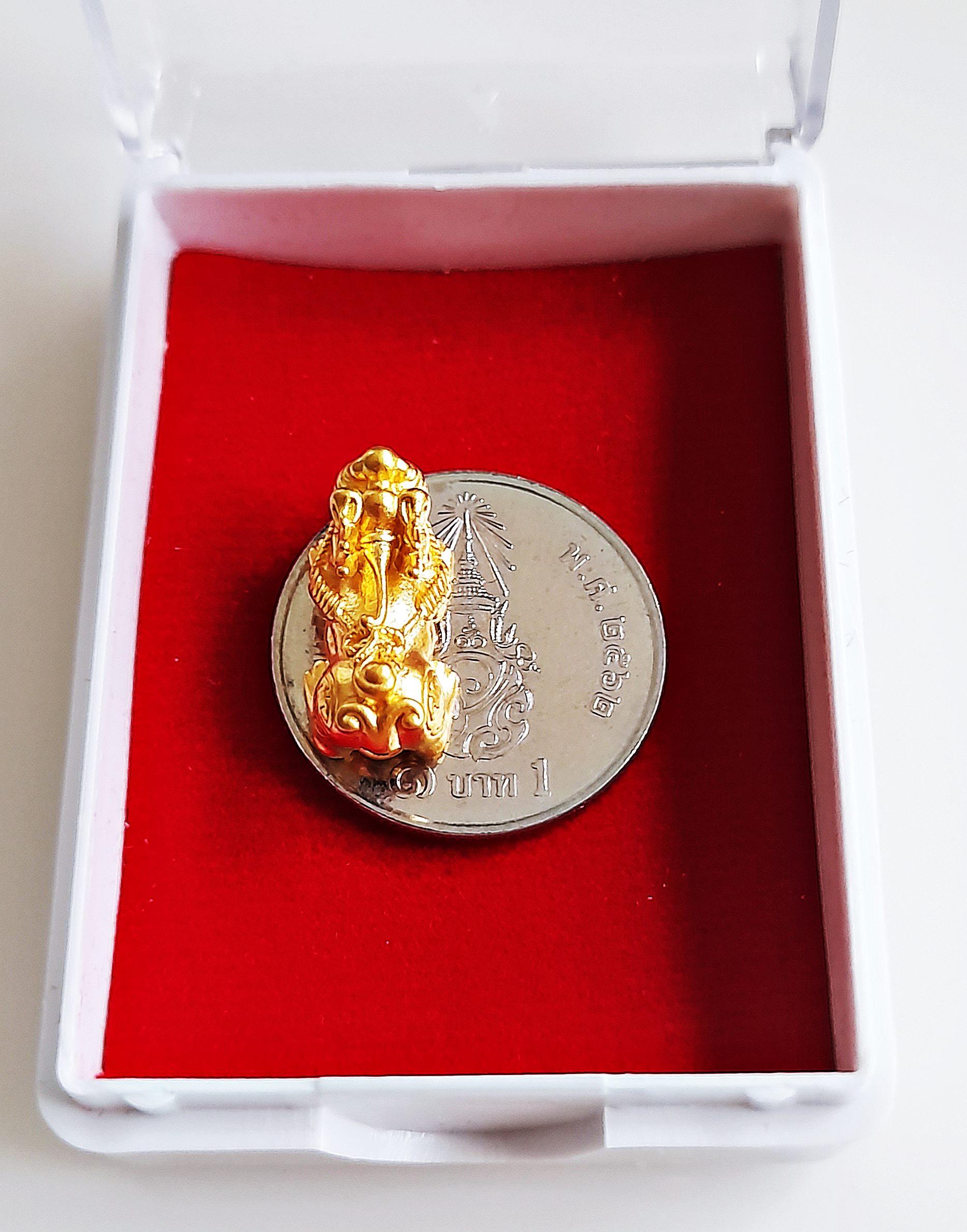 ปี่เซี๊ยะ รุ่นแรก เนื้อทองคำแท้ ตอกโค็ดจี้กง ปี2564 #รับประกันแท้